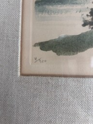Jesenná alej s postavou